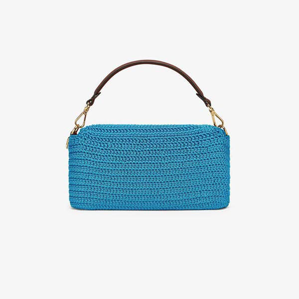 フェンディ★バゲット コットンクロシェ バッグコピー 8BR600AFP8F1EF9